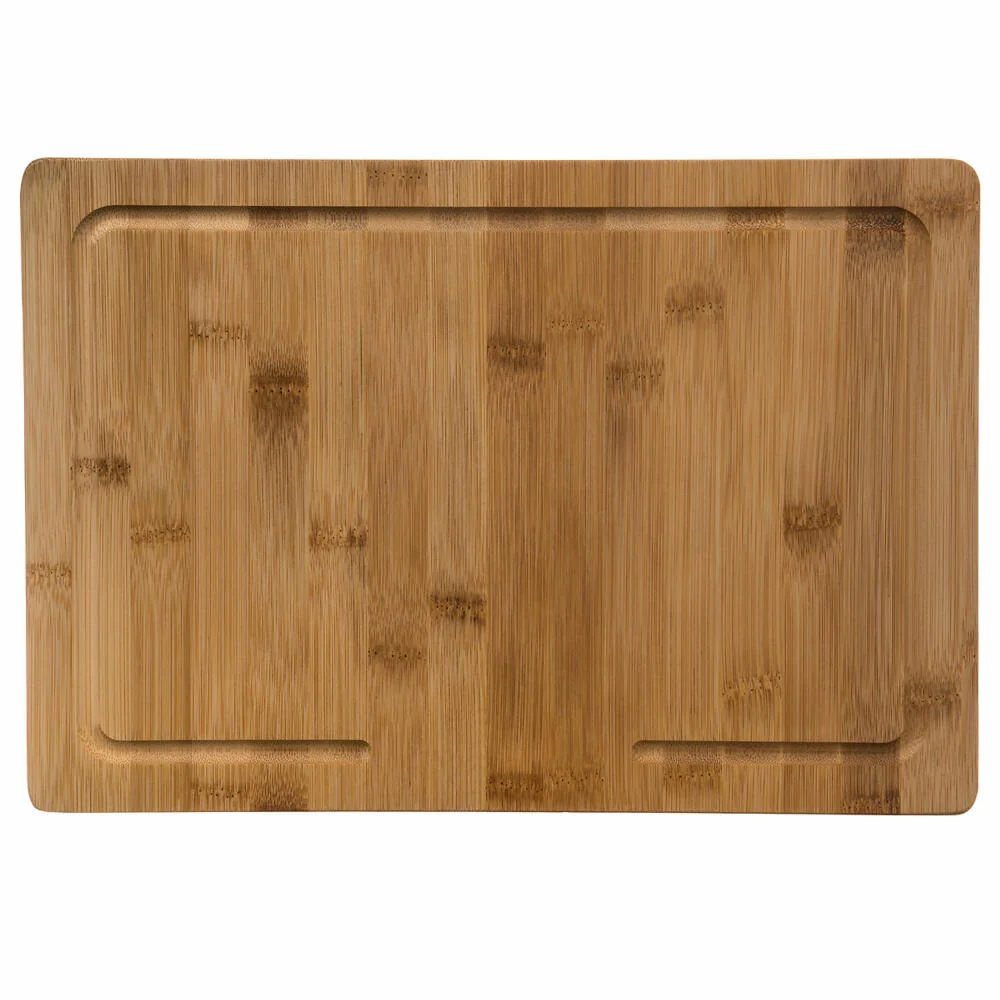 5five Simply Smart Schneidebrett mit Kantenauflage, Küchenbrett, Bambus, 35 x 24 cm, 151177