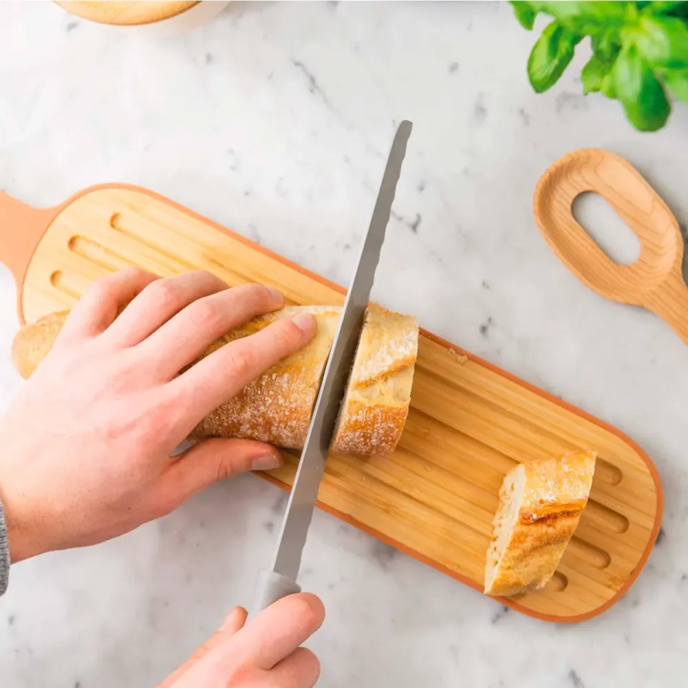 Baguette-Schneidebrett aus Bambus Berghoff