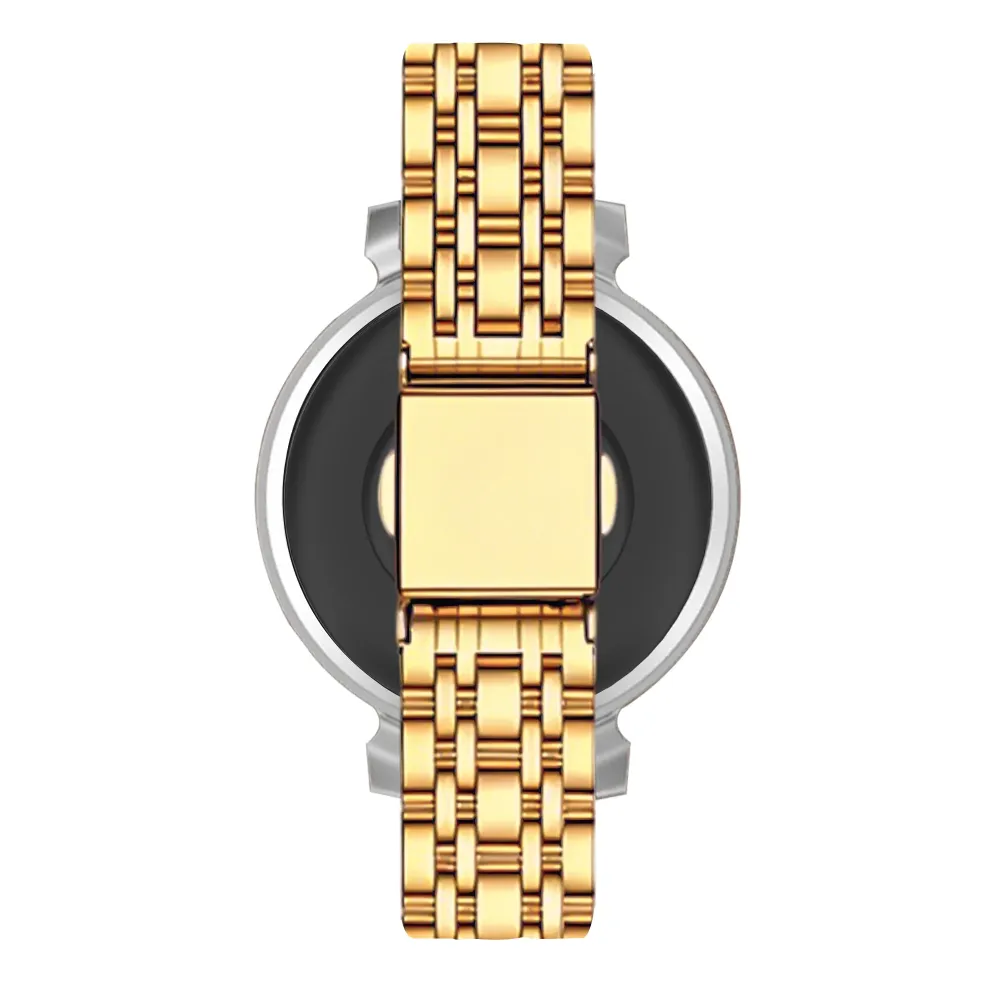 Bandz Pebble Round 2 - 14mm Stahlarmband 'Deluxe' (Gold)