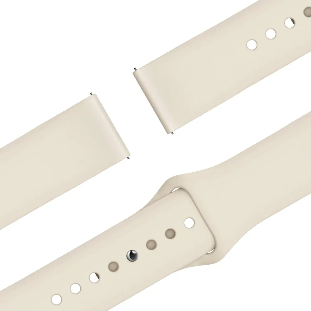 Bandz Pebble Round 2 - 20mm Sportarmband 'Easy Fit' (Polarstern)