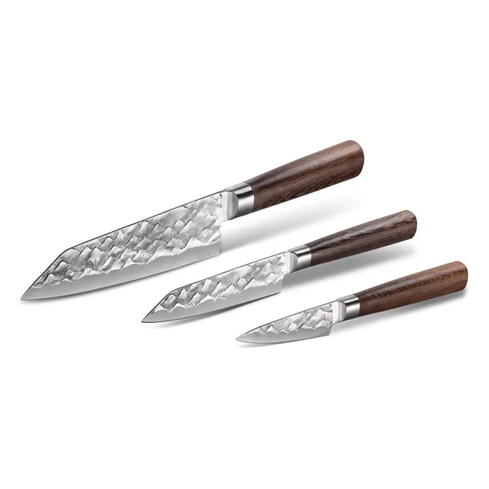 BARE Cookware 3-teiliges Messerset „Orientalisch“