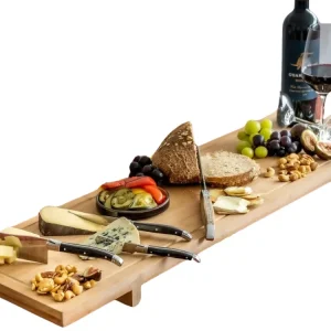 Cookinglife Servierbrett XXL - Bambus - 100 x 26 cm