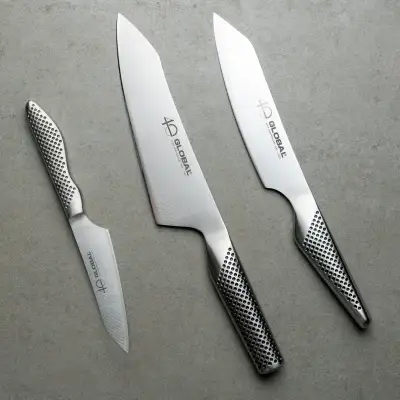 Das dreiteilige Global G-458110/AB Messerset