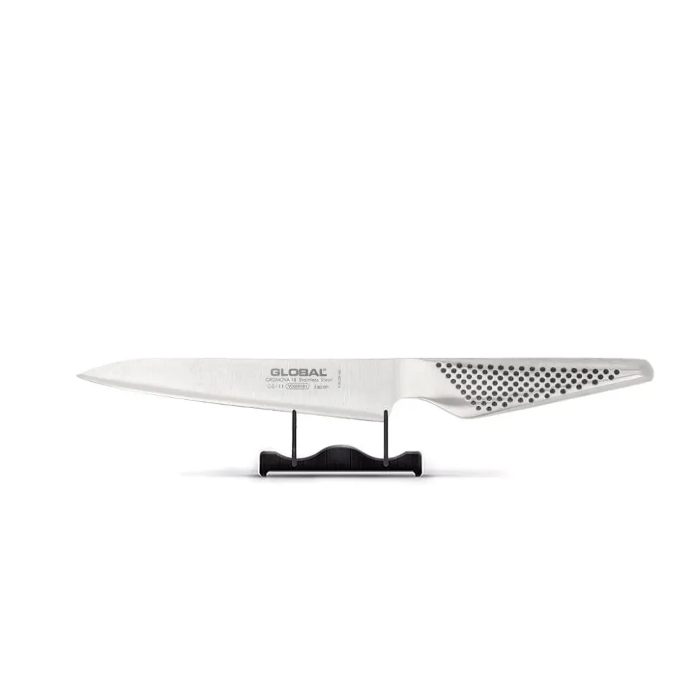 Global - G-21138 3-teiliges Messerset Kochmesser + Filetiermesser + Officemesser