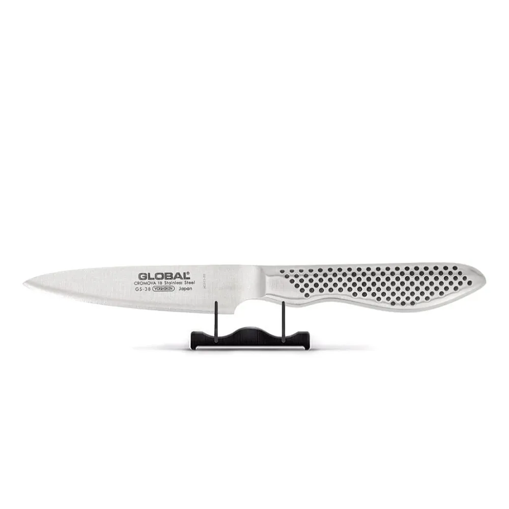 Global - G-21138 3-teiliges Messerset Kochmesser + Filetiermesser + Officemesser