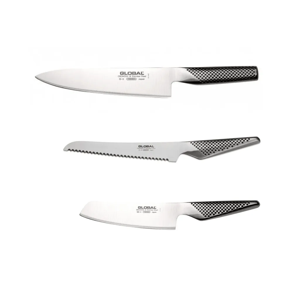 Global G-2561 Messerset (3-teilig) G-2 / GS-5 / GS-61