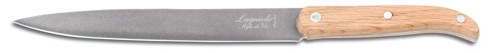 Laguiole Style de Vie Kochmesserset aus Eichenholz mit magnetischem Messerblock