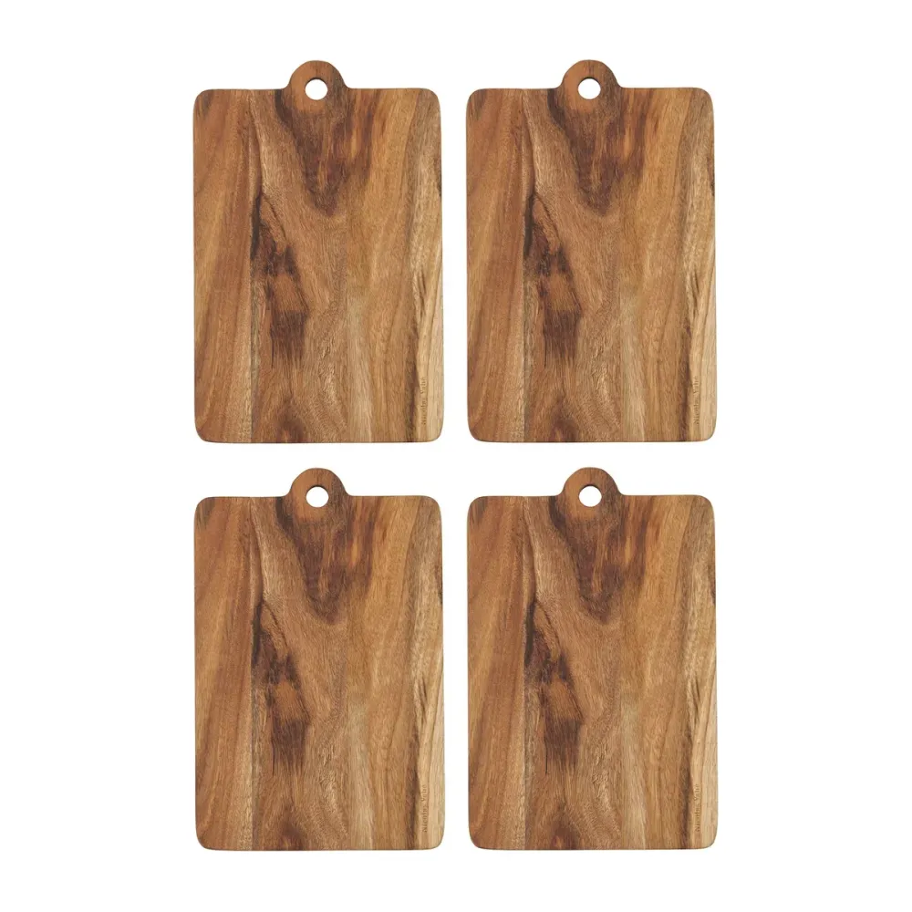 Nicolas Vahe Schneidebrett Butter - Akazienholz - 4er Set