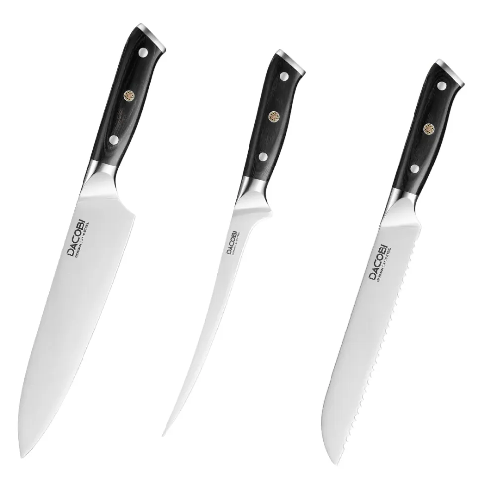 Professionelles Messerset, deutscher Stahl, D27