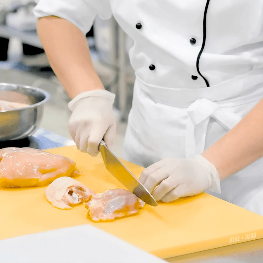 PROFESSIONELLES SCHNEIDEBRETT GELB