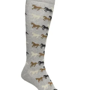Running Horse Kinderreitsocken Pebble Grey 30-35