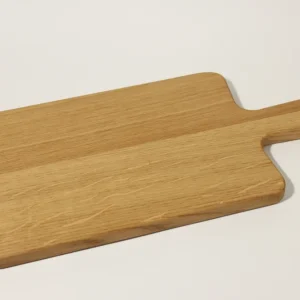 Schneidebrett 40cm x 20cm x 1.7cm mit Griff Eiche