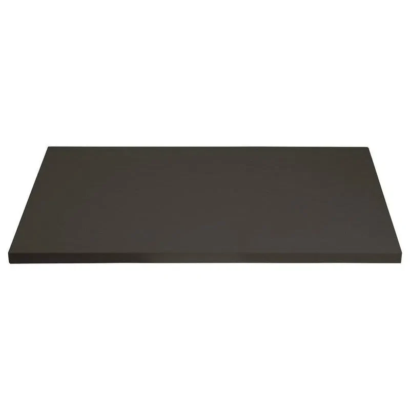 Schneidebrett aus schwarzem synthetischem Polyethylen - 84 x 39 x 2 cm K7