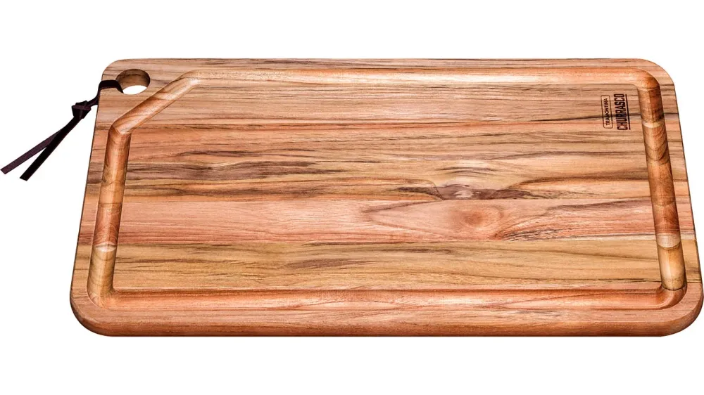 Schneidebrett - Teakholz (49 x 28 x 2,2 cm)