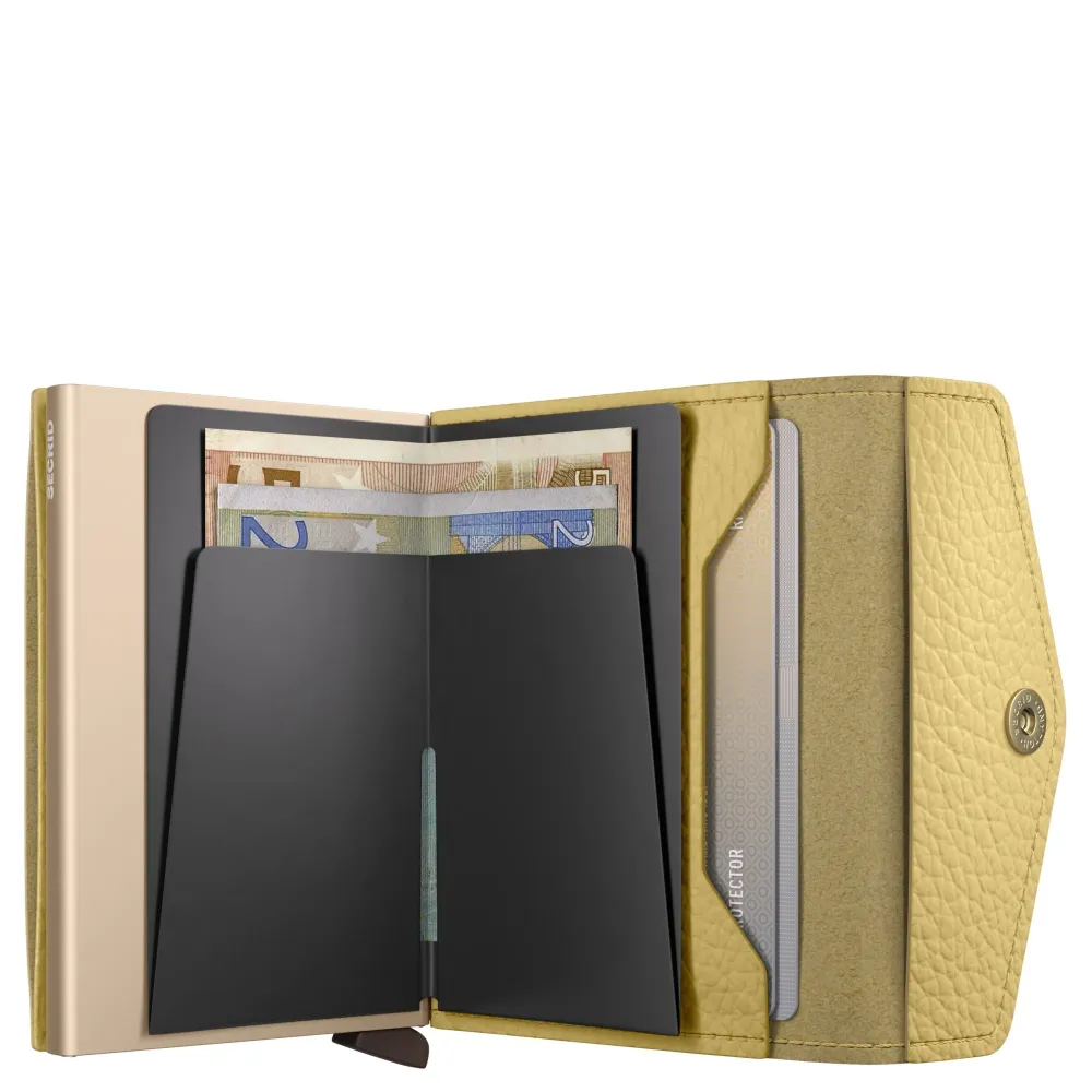 Secrid Envelope Pebble - Geldbörse 8cc 10.2 cm (butter yellow)
