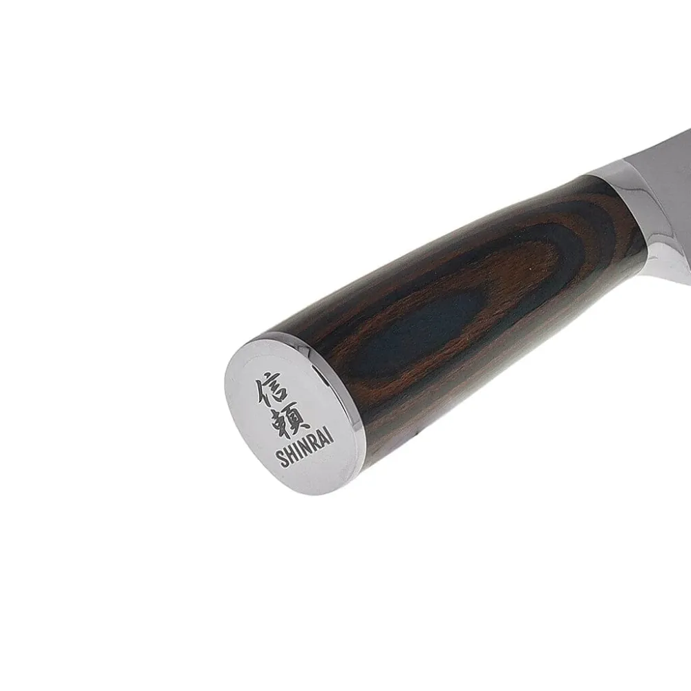 Shinrai Knives – 3-teiliges Outdoor-Messerset mit Damascus-Print
