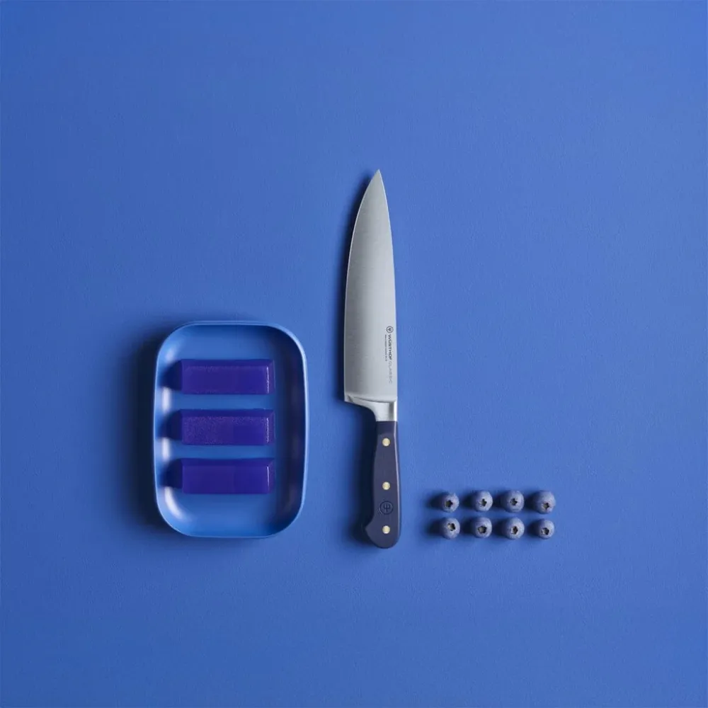 Wusthof - Classic Color 7-teiliges Messerset mit Wild Blueberry Block