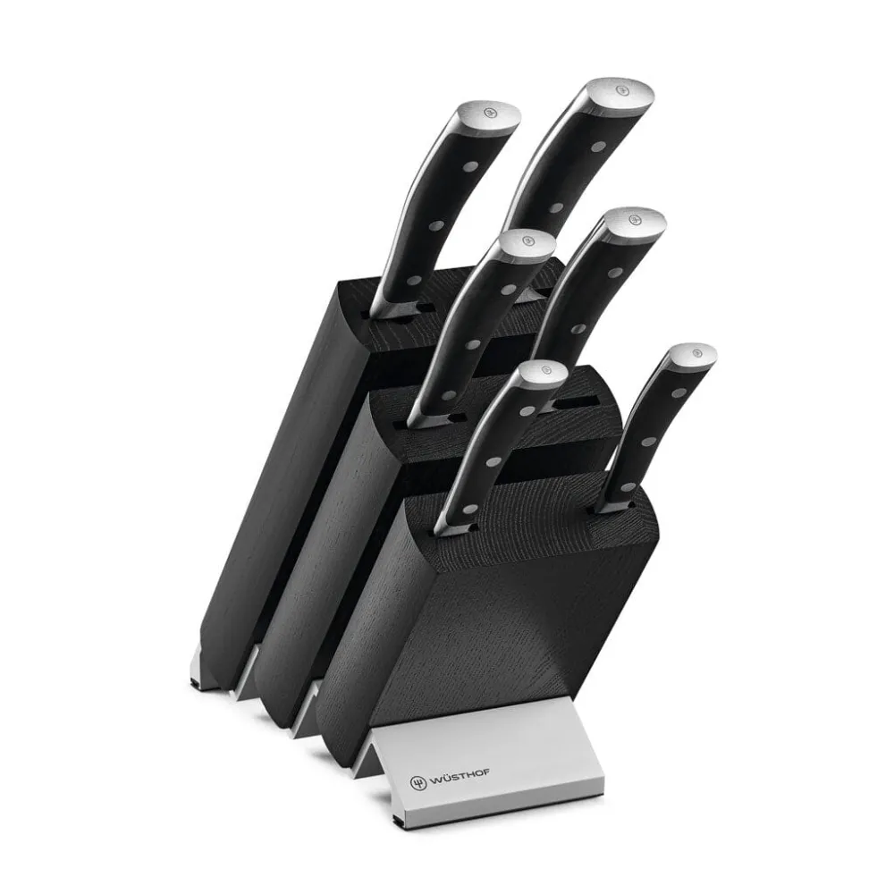 Wusthof - Classic Ikon Messerblock mit 6 Messern
