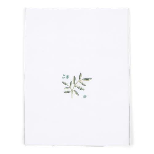 Bettlaken - Grün - Essentials - Blueberry Leaves