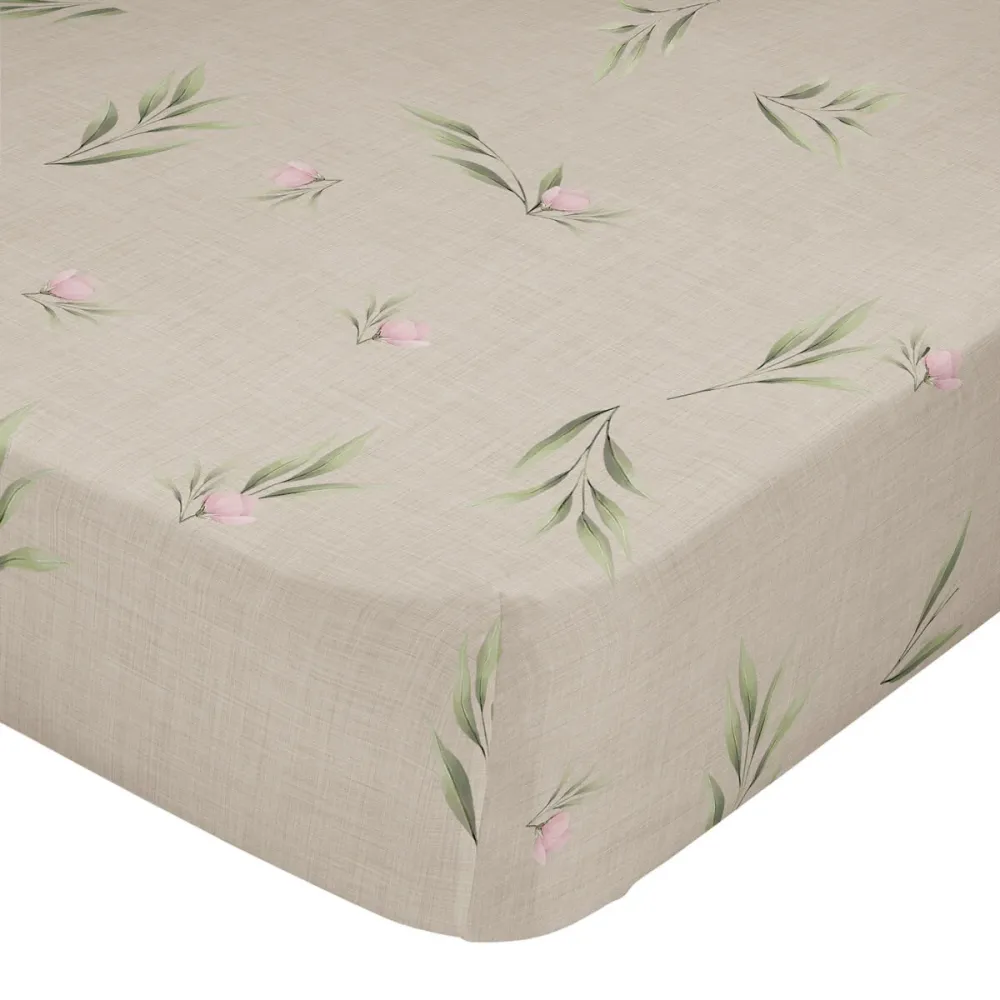 Bettlaken HappyFriday Summer floral Bunt 180 x 200 x 32 cm