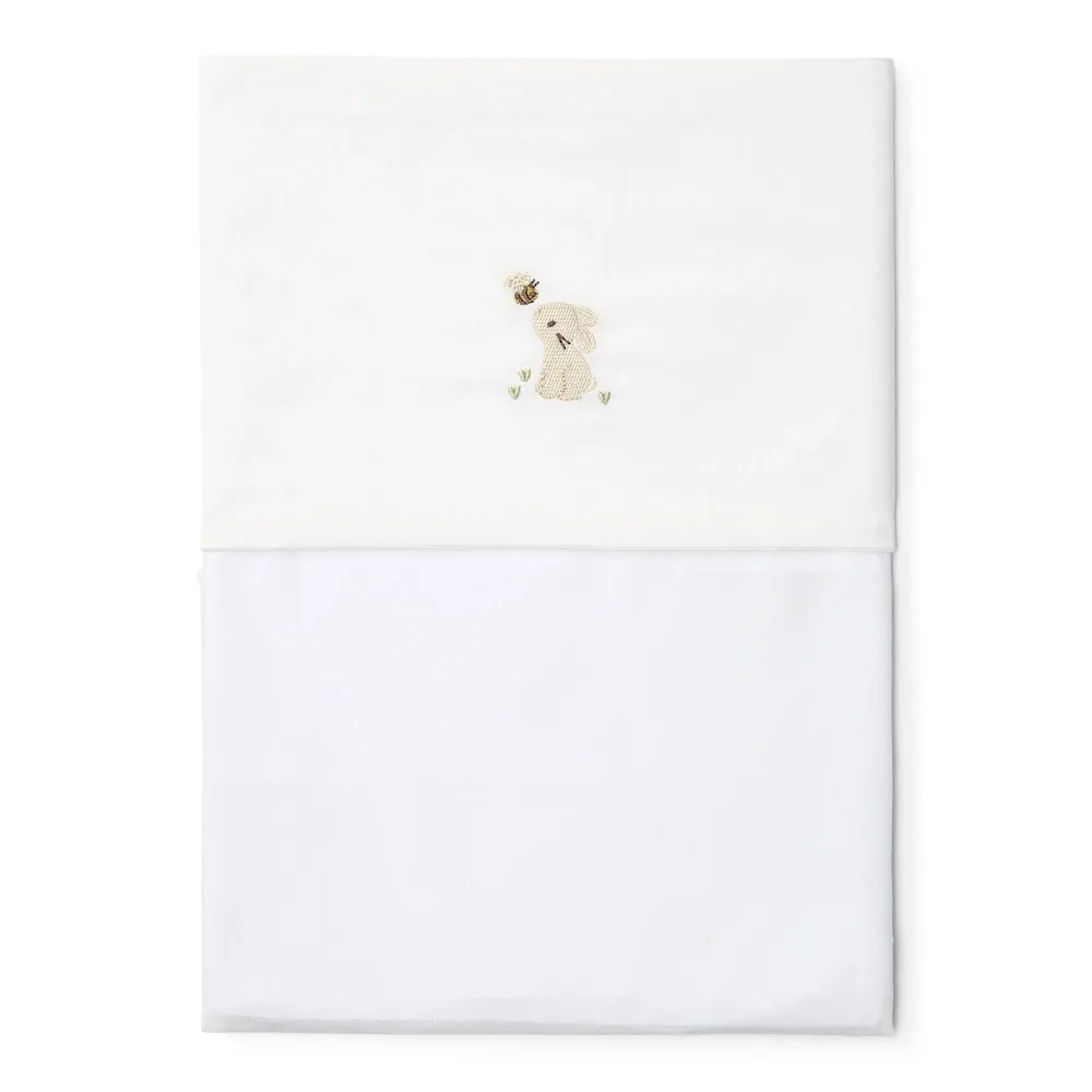 Bettlaken - Weiß - Newborn Naturals - Baby Bunny