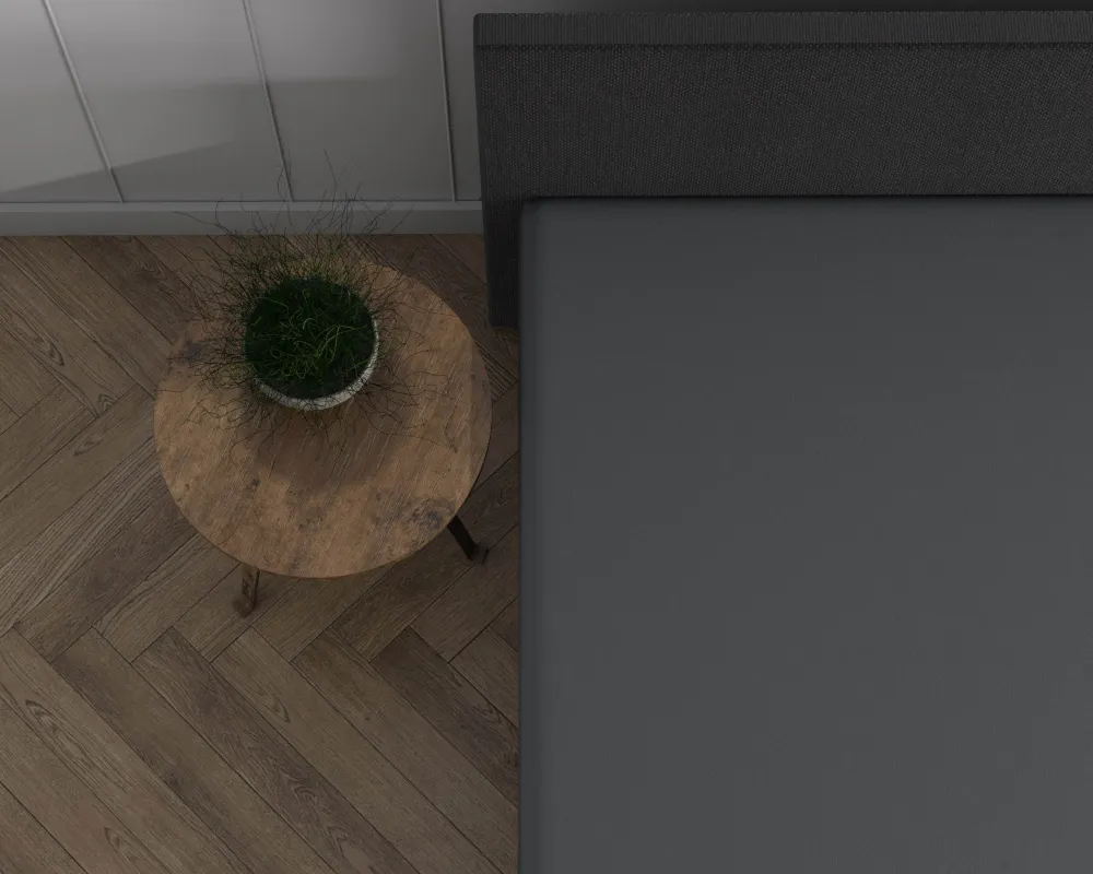 Doppelt Jersey 220 gr. Topper Spannbettlaken Anthrazit 160/180 x 200/220 cm