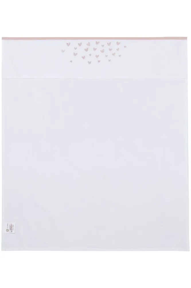 Meyco Bettlaken Hearts Soft Pink 100X150cm
