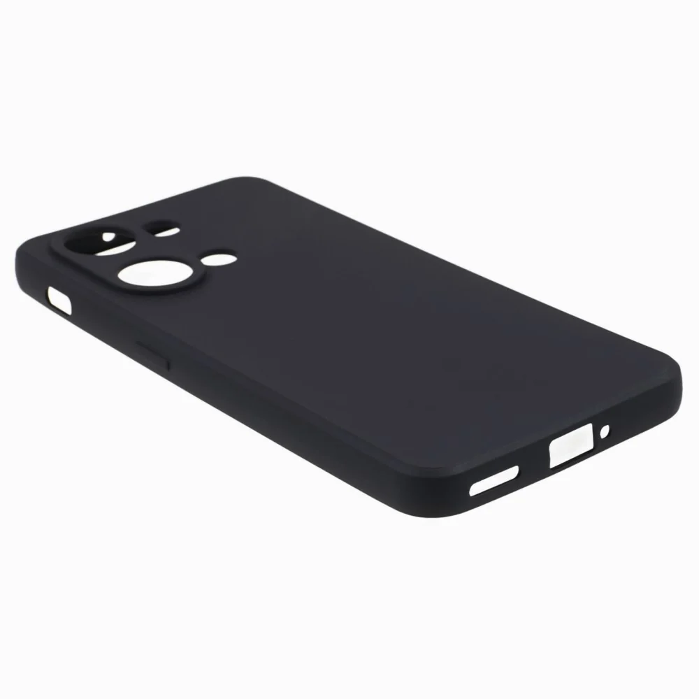 Abgeschrägte, gummierte Anti-Sturz-Hülle für OnePlus Ace 2V / Nord 3 - Schwarz