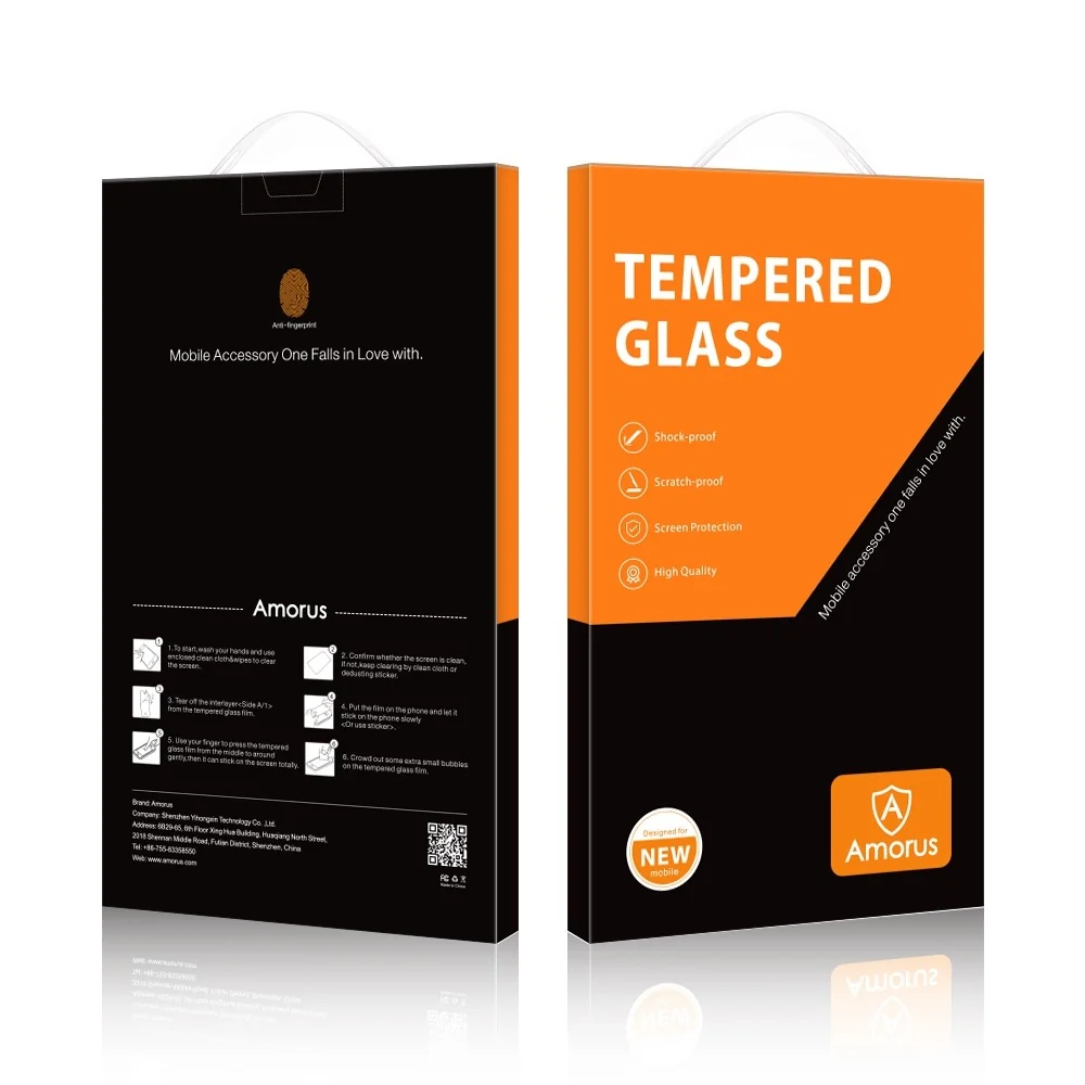 AMORUS extra starker Glas-Bildschirmschutz für OnePlus Nord 2T