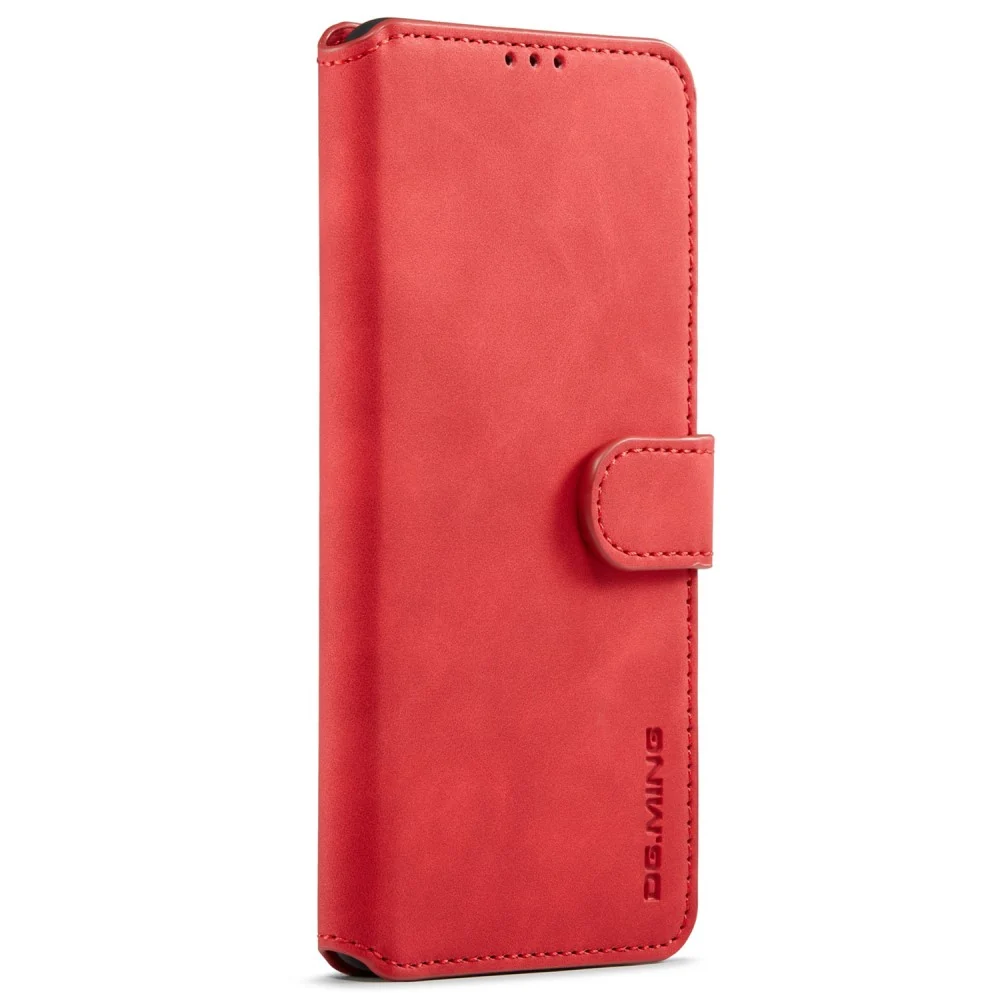 DG.MING OnePlus Nord 2 5G Retro Hülle - Rot