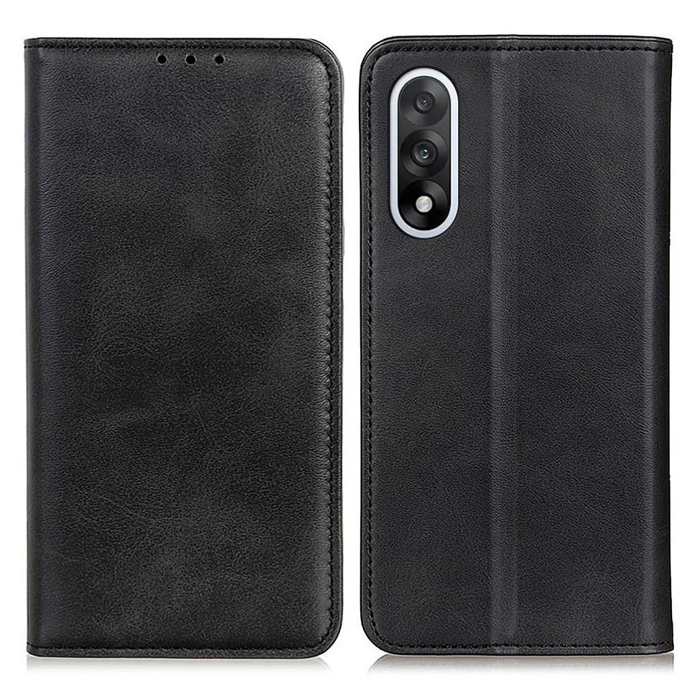 Geldbeutel ähnlichen Stil, Lederhülle für OnePlus Nord 5 - Schwarz