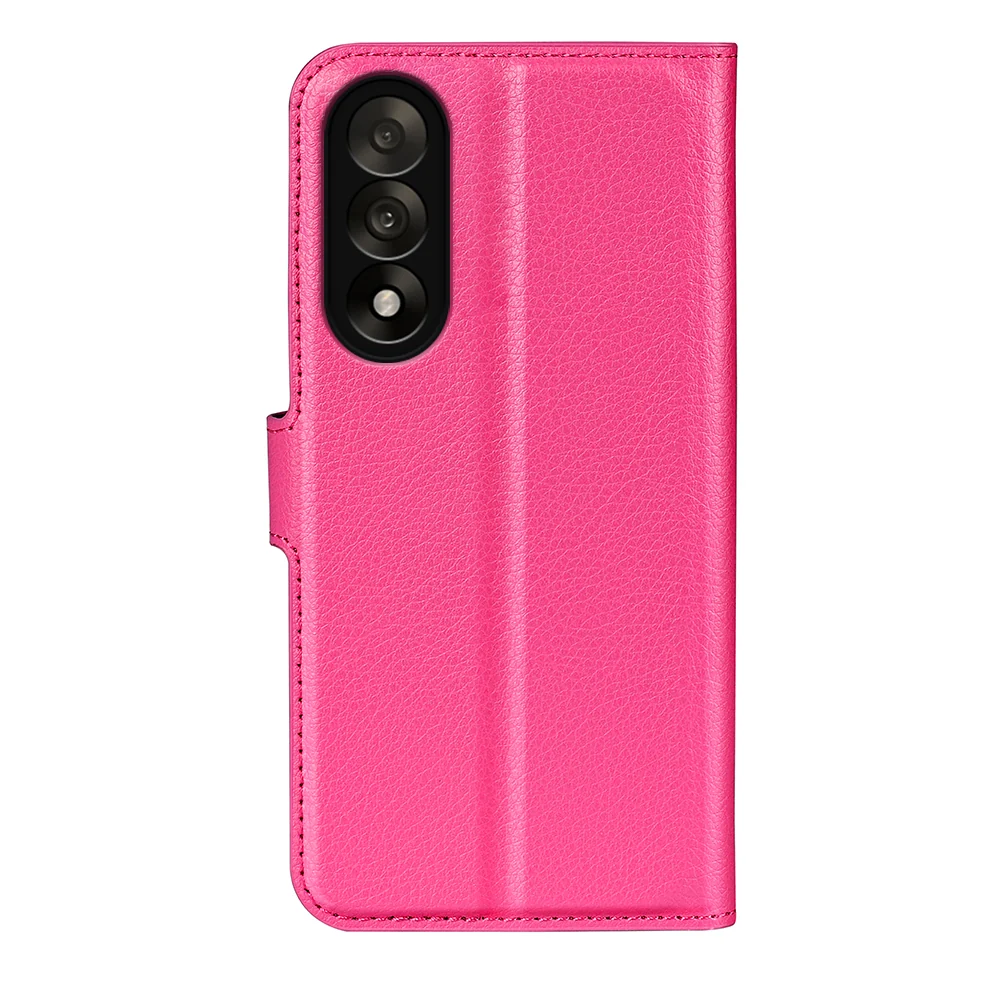 Klassische OnePlus Nord 5 Flip Hülle - Rosenrot