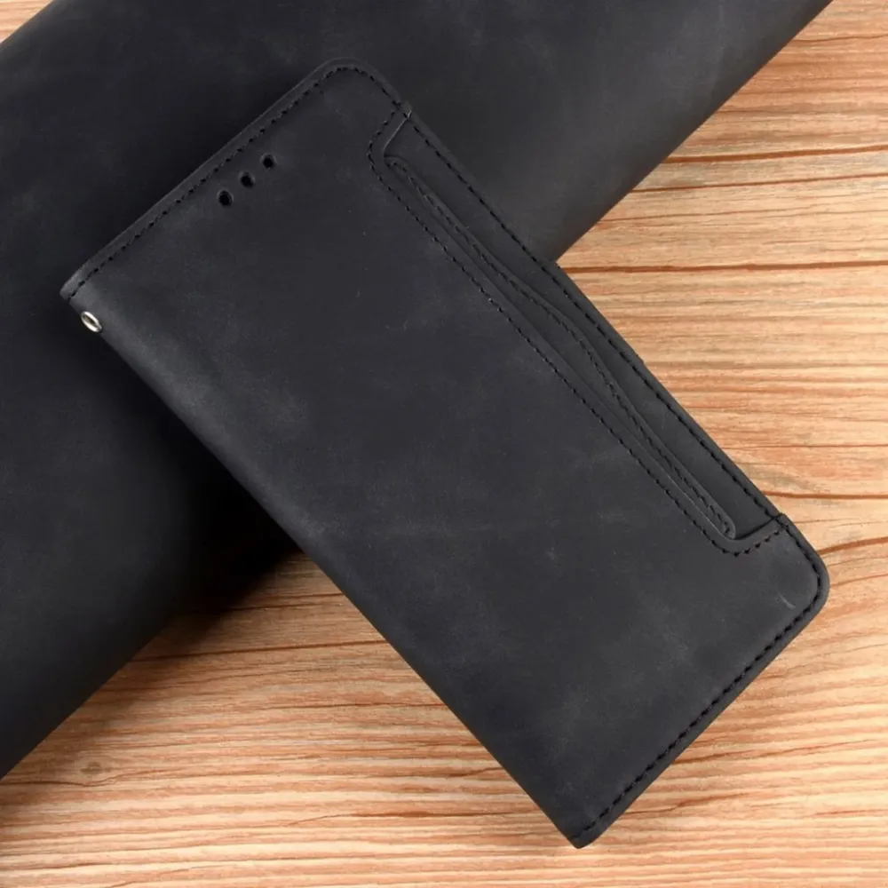 Moderne Leder Geldhülle für OnePlus Nord CE 5G - Schwarz