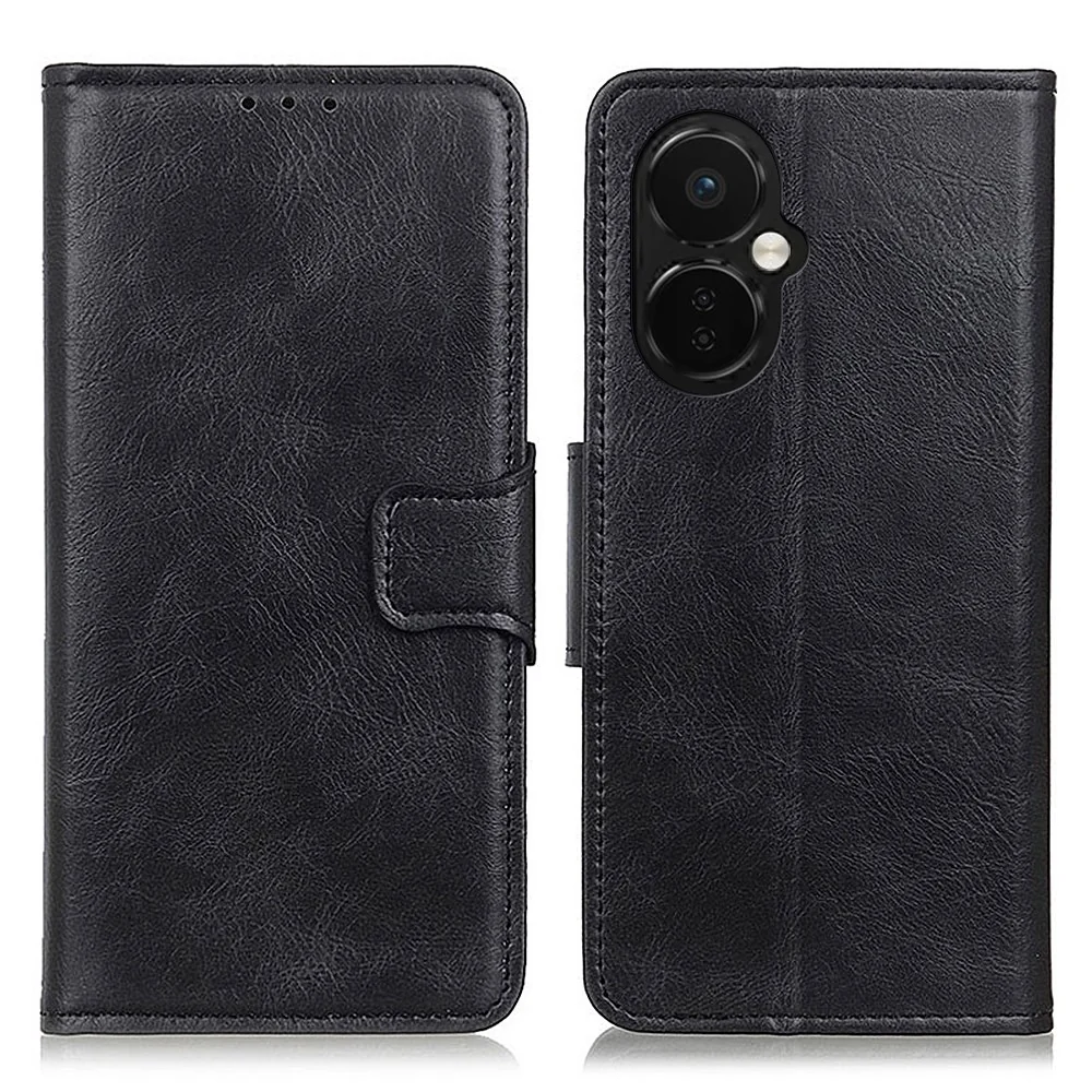 Neptune Leder OnePlus Nord CE 3 Lite / OnePlus Nord N30 Flip hülle - Schwarz