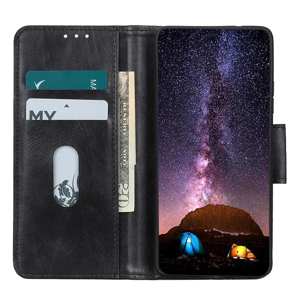 Neptune Leder OnePlus Nord CE 3 Lite / OnePlus Nord N30 Flip hülle - Schwarz