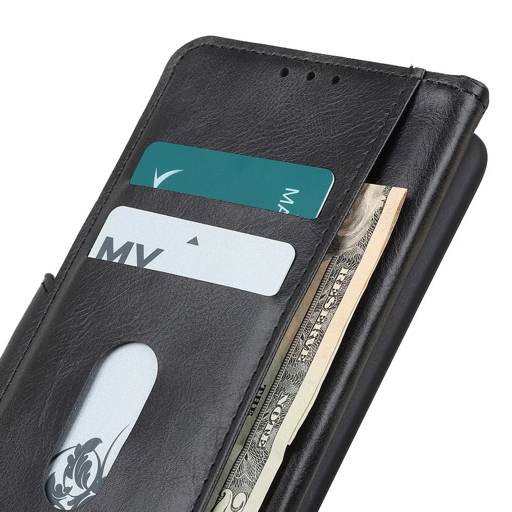Neptune Leder OnePlus Nord CE 3 Lite / OnePlus Nord N30 Flip hülle - Schwarz
