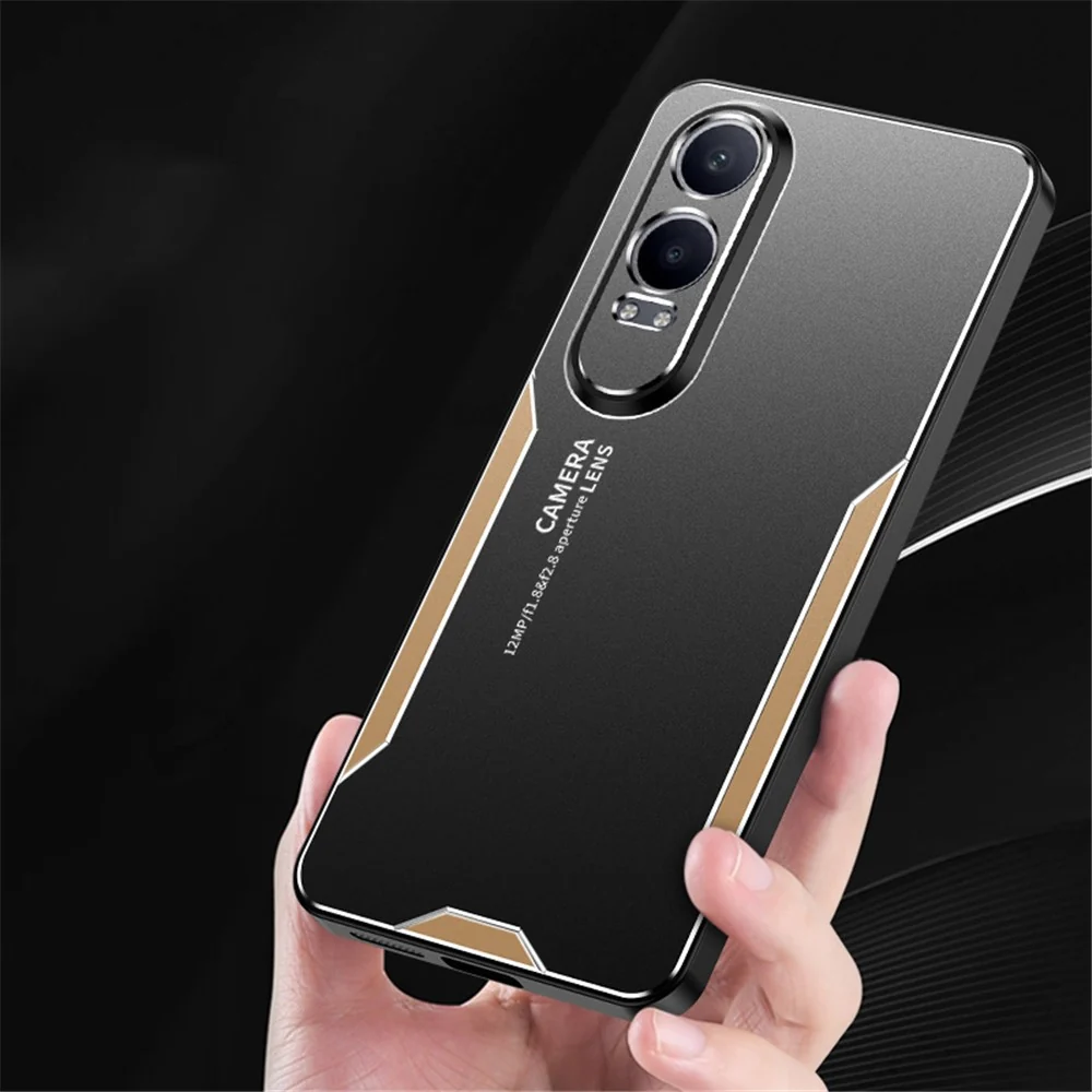 OnePlus Nord CE4 Lite 5G / Oppo K12x 5G (China) Hülle aus Aluminiumlegierung mit komfürtablem Griff - Rot