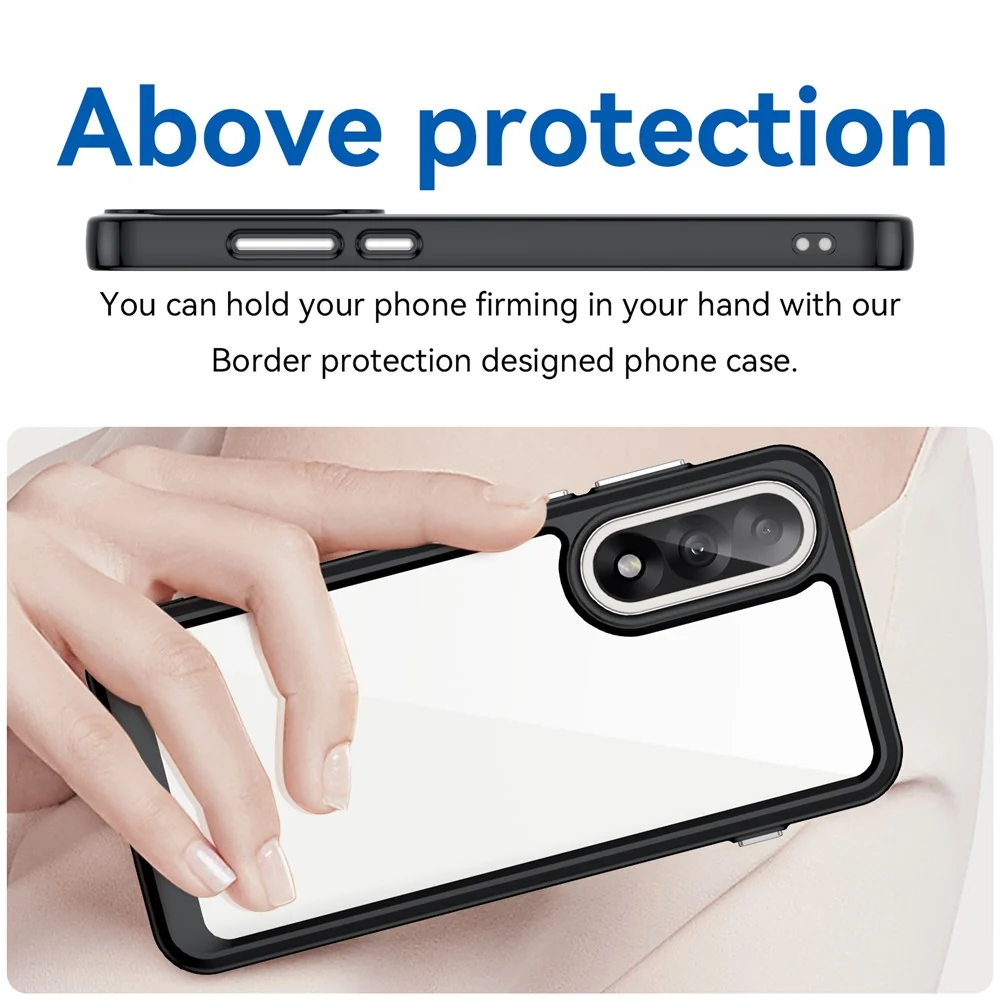 OnePlus Nord 5 / OnePlus Ace 5 Ultra intelligente Acryl-Hülle - Schwarz