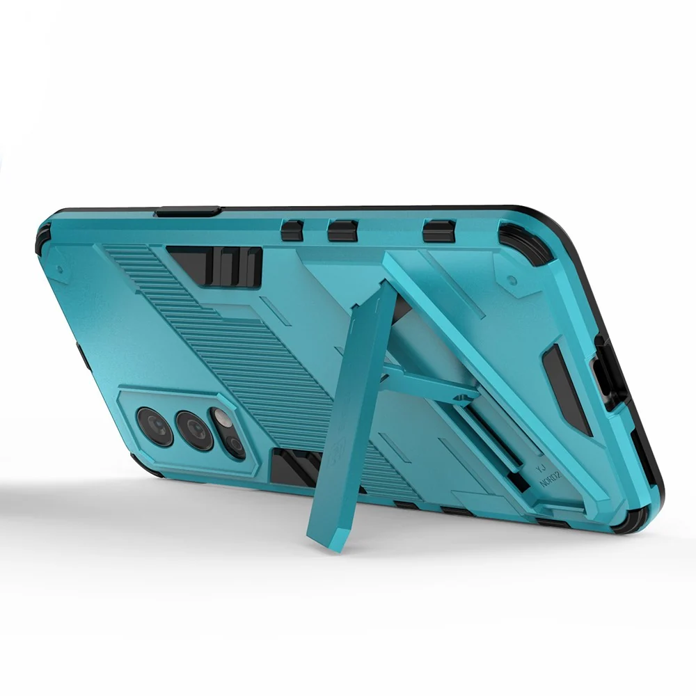 Stoßsichere Hybridhülle für OnePlus Nord 2 5G - Blau