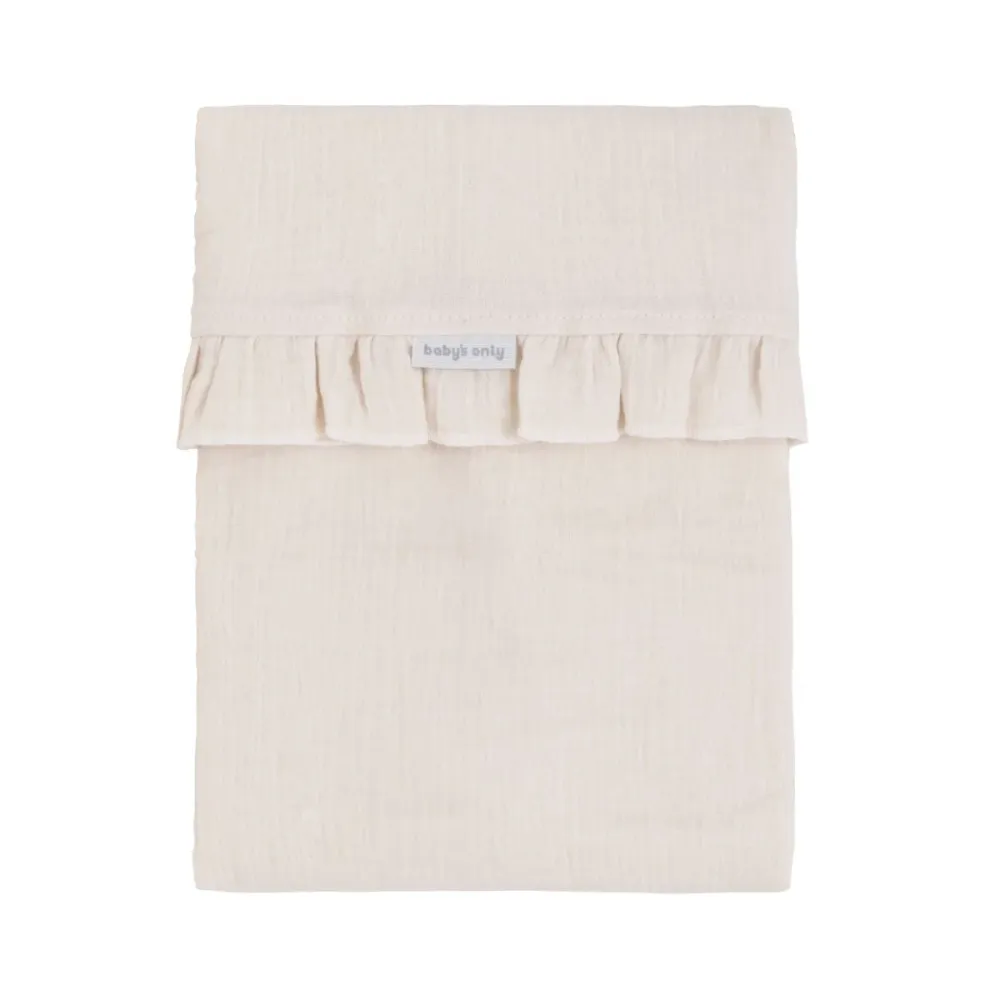 <tc>Baby's Only</tc> Bettlaken Calm Warm Linen Ruffle 120X150 Cm