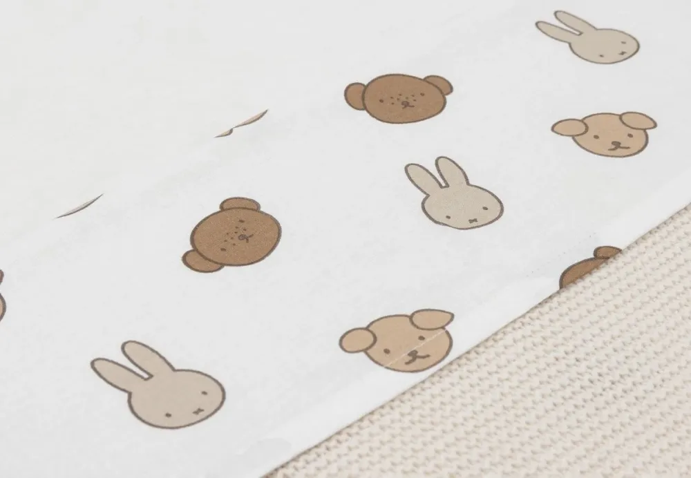 Jollein Bettlaken Miffy und Freunde 120X150Cm