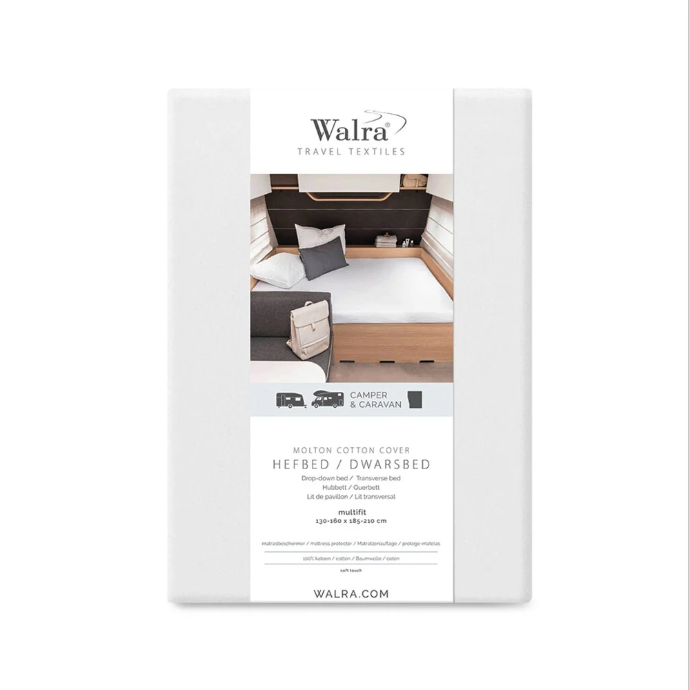 WALRA Spannbettlaken Molton Multifit Hubbett Querbett OEKOTEX 100% Baumwolle