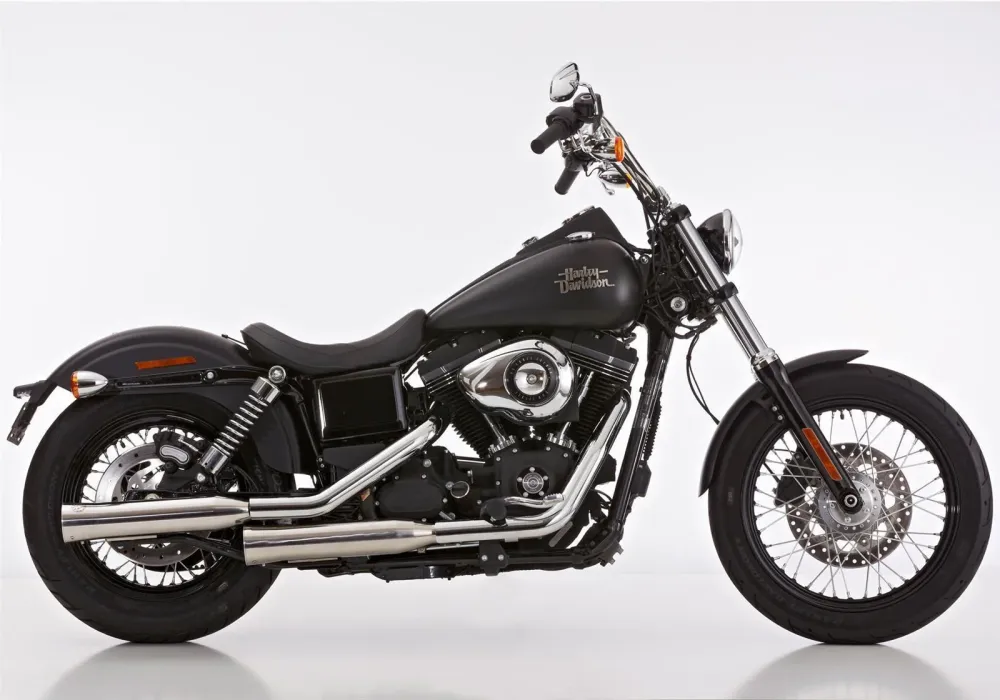 FALCON Auspuff passend für Harley Davidson DYNA Super Glide 2006-2010