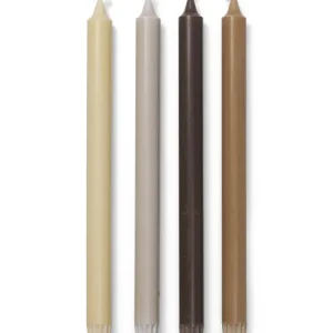 Ferm Living - Kerzen Pure 4er Set - Calm Blend
