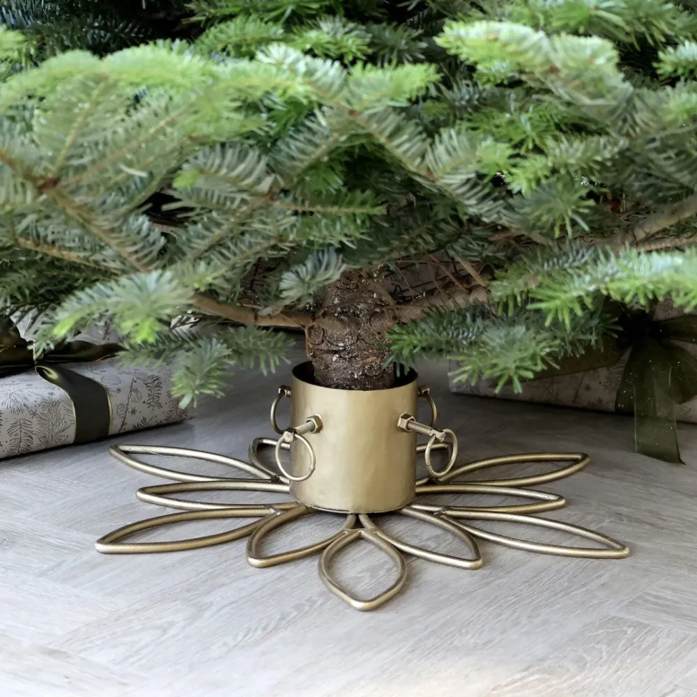 Chic Antique - Weihnachtsbaumständer Antikmessing
