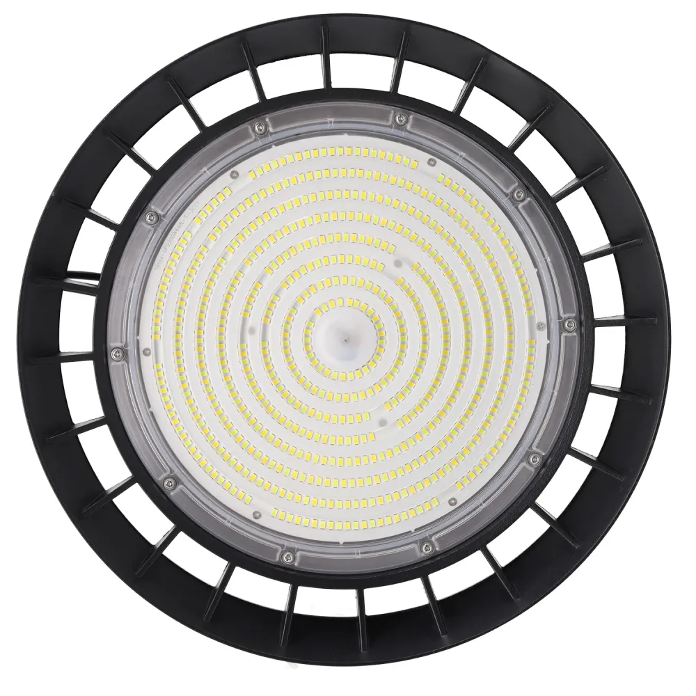 200-W-LED-Hallenleuchte (120–160–200 W), 180 lm/W, dimmbar, LED-Treiber 1–10 V, Philips-Chip, 90° Farbtemperatur