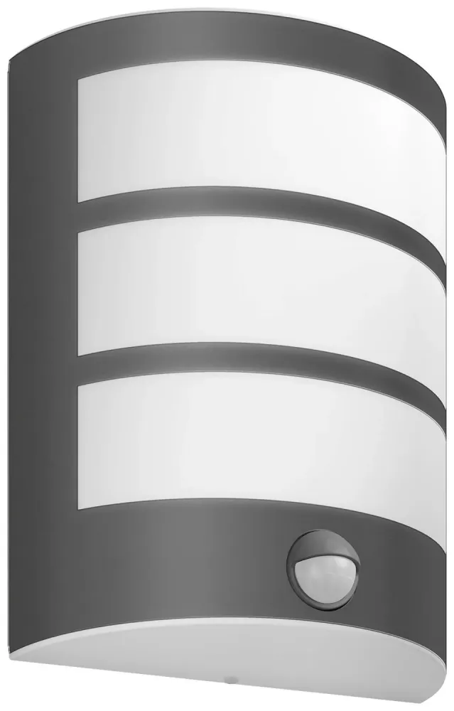 B-Ware Philips Led Außenwandleuchte Python Ue Anthrazit Sensor Wandleuchte Lampe S958