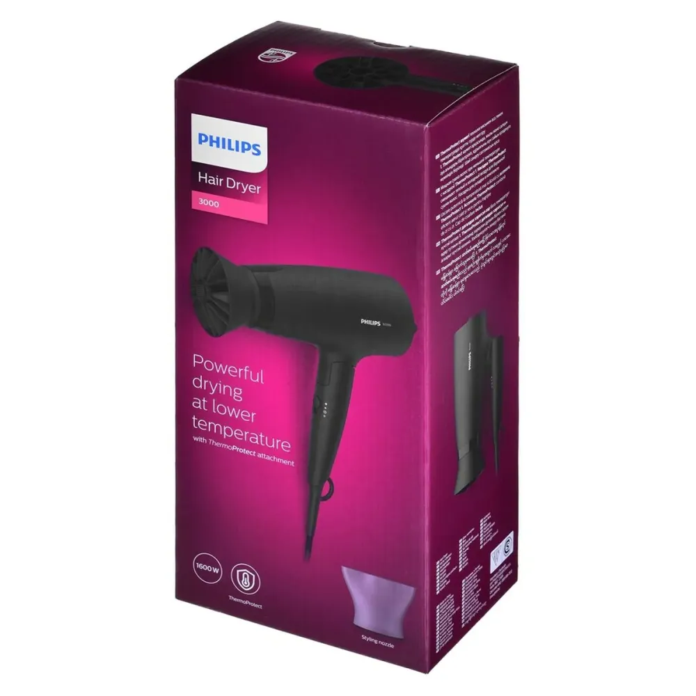 Föhn Philips BHD308/10 * Schwarz Bunt 1600 W