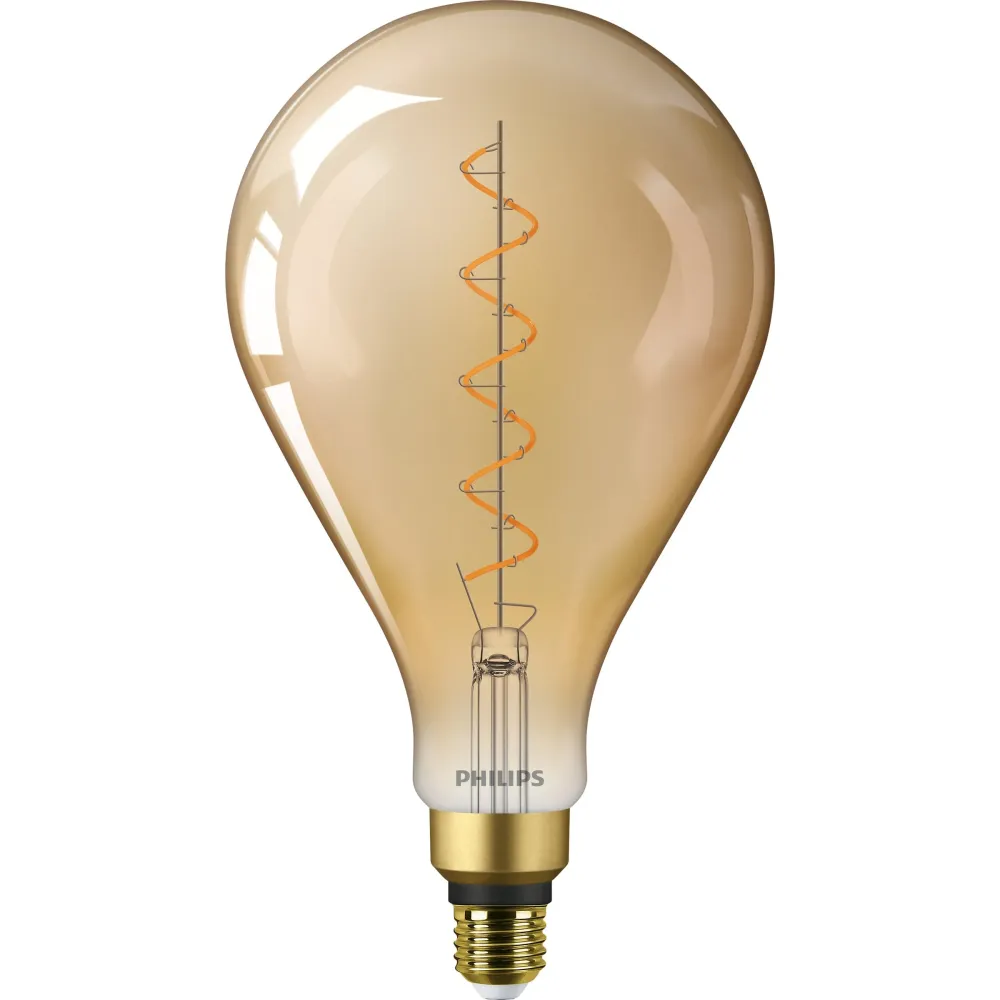 Philips Classic LED E27 Lampe A160 | Birne XXL | 4,5 W | 1800 K - Extra Warmweiß | Nicht dimmbar