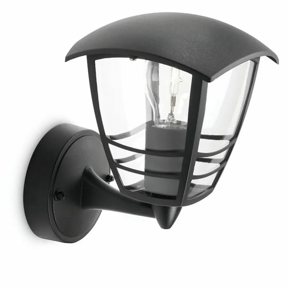 Philips Creek Wandleuchte – Klassische Außenbeleuchtung (E27, 60W, ohne Leuchtmittel)